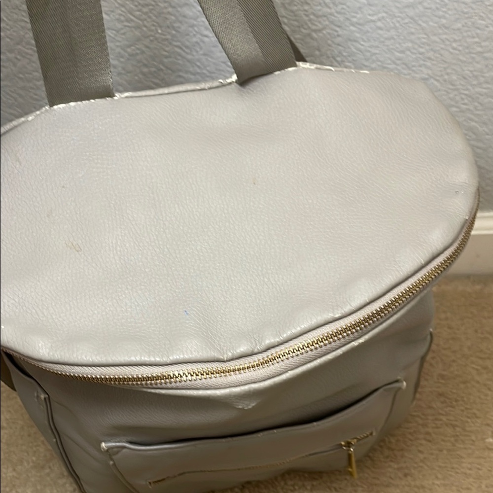 Fawn Design Gray Diaper Backpack - image 5